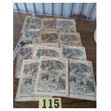 1940s Vintage Farmerï¿½s Almanac Lot