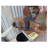 1940s Wooden Saw-Cutter Whirlygig