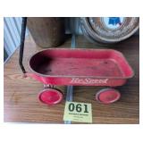1940s Metal Hy-Speed Childs Wagon
