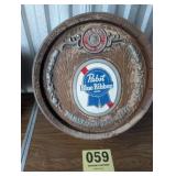 1970s Pabst Beer Advertising Sign