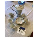Haviland 6 pc Chocolate Set