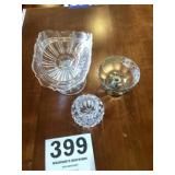 GLASS BANANA BOAT AND OTHER GLASS