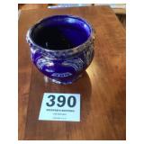 COBALT BLUE JARDINIERE