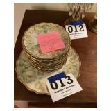 Prussian 13 pc Dessert Plates
