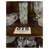 Group of Pressed Glass