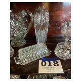 Group of Pressed Glass