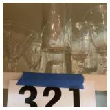 Shelf of Glassware