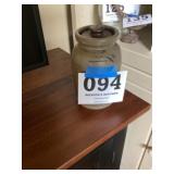 D. Ack- Mooresburg PA 6 1/2" Crock w/Lid