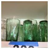 Shelf Lot of Glasses