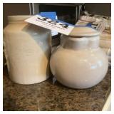 2 pc Crock