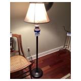 Bronze Style Metal Reading Floor Lamp