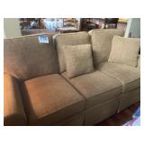 3 Cushion Couch w/Pillows
