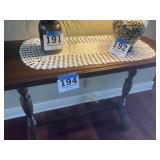 Large Mahogany Wall Table