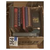 Vintage books box lot