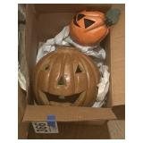 Ceramic pumpkin and other pumpkin