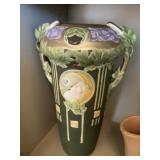 12" Tall Cameo Style Vase