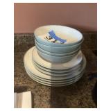 Colorware Dish Set- Service for 3