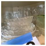 Shelf of Glassware