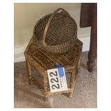 Whisker basket and stand