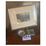 Wallace nutting print rock Creek banks and home