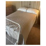 Shifman full mattress , box spring, pillows & bed