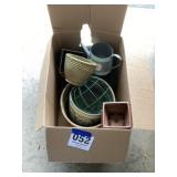 Box Lot of Planters