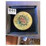 14.5" 14.5" Toleware Tray