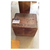 Valentine and Company wooden box