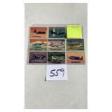 1952 Topps wings card lot