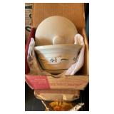 Longaberger small covered dish