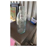 Absolutely pure milk, milk bottle