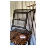 Outdoor square grill/fireplace cover