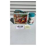 Bionic woman lunchbox with therms