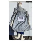 Handmade decorative soft doll
