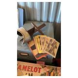 Stereoscope with cards
