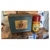 Hop Along Cassidy vintage metal lunchbox with