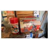 Emergency! Lunchbox with thermos vintage