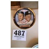 Mickey Mantle collector plate
