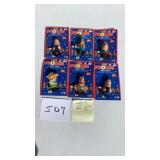 Complete set of PROMIS superstars wind up toys