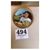 Mickey Mantle collector plate