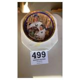 Mickey Mantle collector plate
