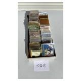 500+ vintage football cards