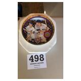 Mickey Mantle collector plate