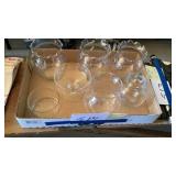 Etched glass lot