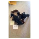 Jay Pee police holster and belt