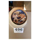 Mickey Mantle collector plate