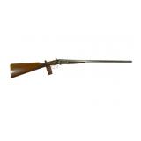 J. Manton & Co. 12 gauge side-by-side shotgun.