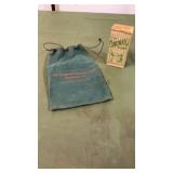 Watsontown bank bag, and Shuman dairy advertising