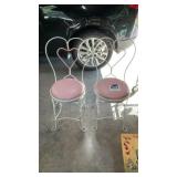 Ice cream parlor chairs