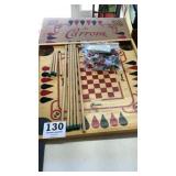 Like new Carrom board w/accessories